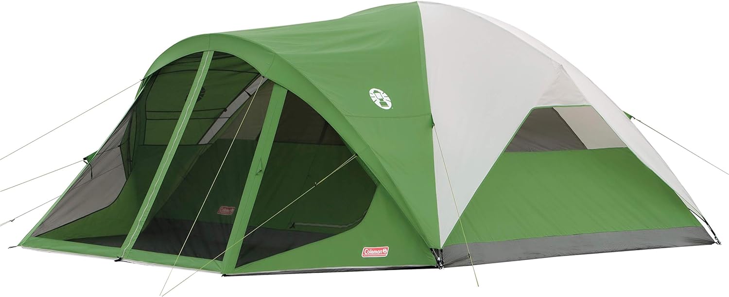 I usually use a 4 person sundome or a small backpacking tent and go bare bones, so this was a departure for me, but I wanted more space for a music festival where I knew pack weight didn't matter and I'd want to be comfortable. I chose this one as a great price point for the size and the patio, and have been really happy with it so far.The tent sets up easily and quickly, but it is a little difficult to do alone if you're not tall. I'm 5'6