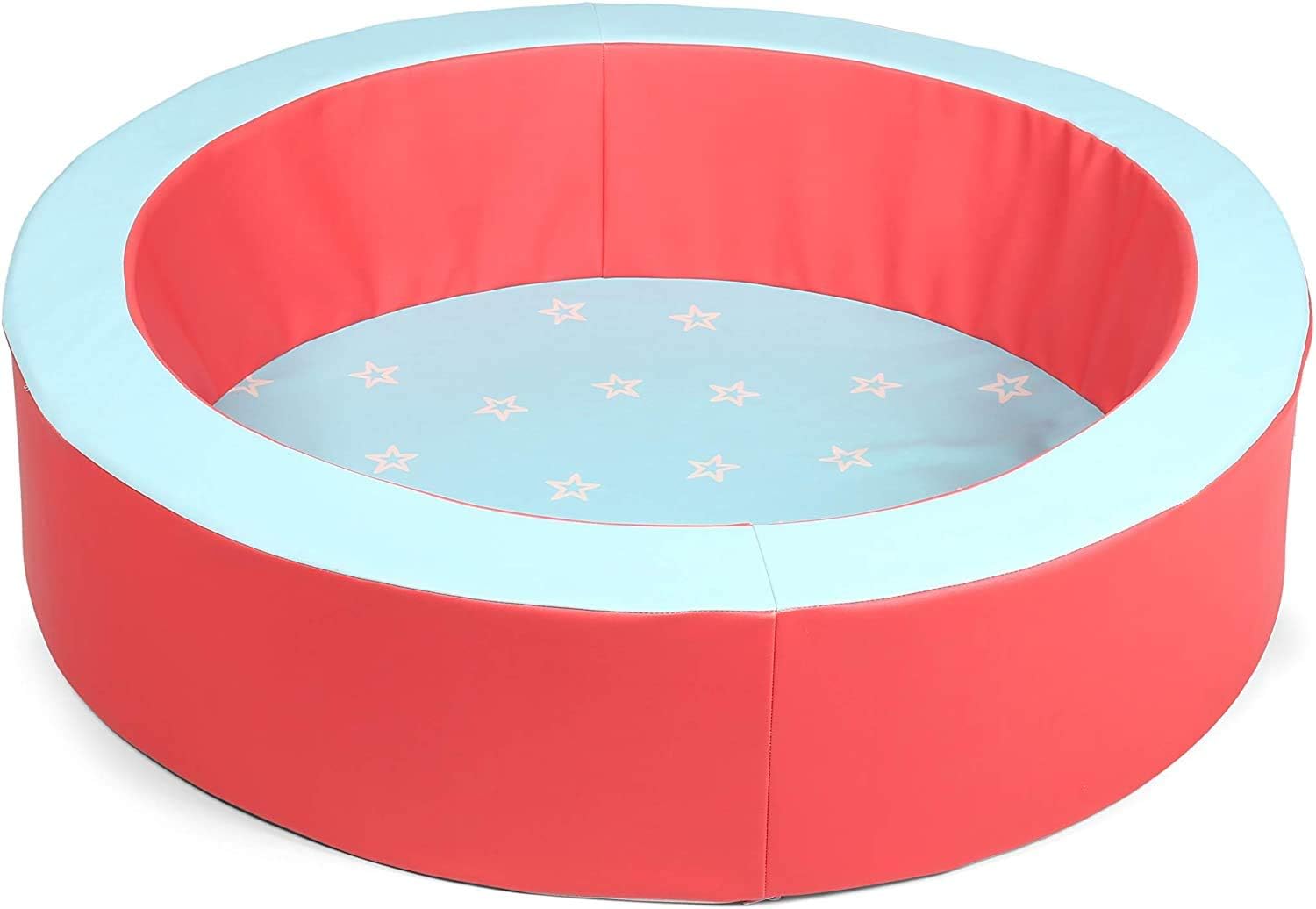 Milliard Foam Ball Pit/Professional Quality/for Toddlers and Baby (Red and Blue)