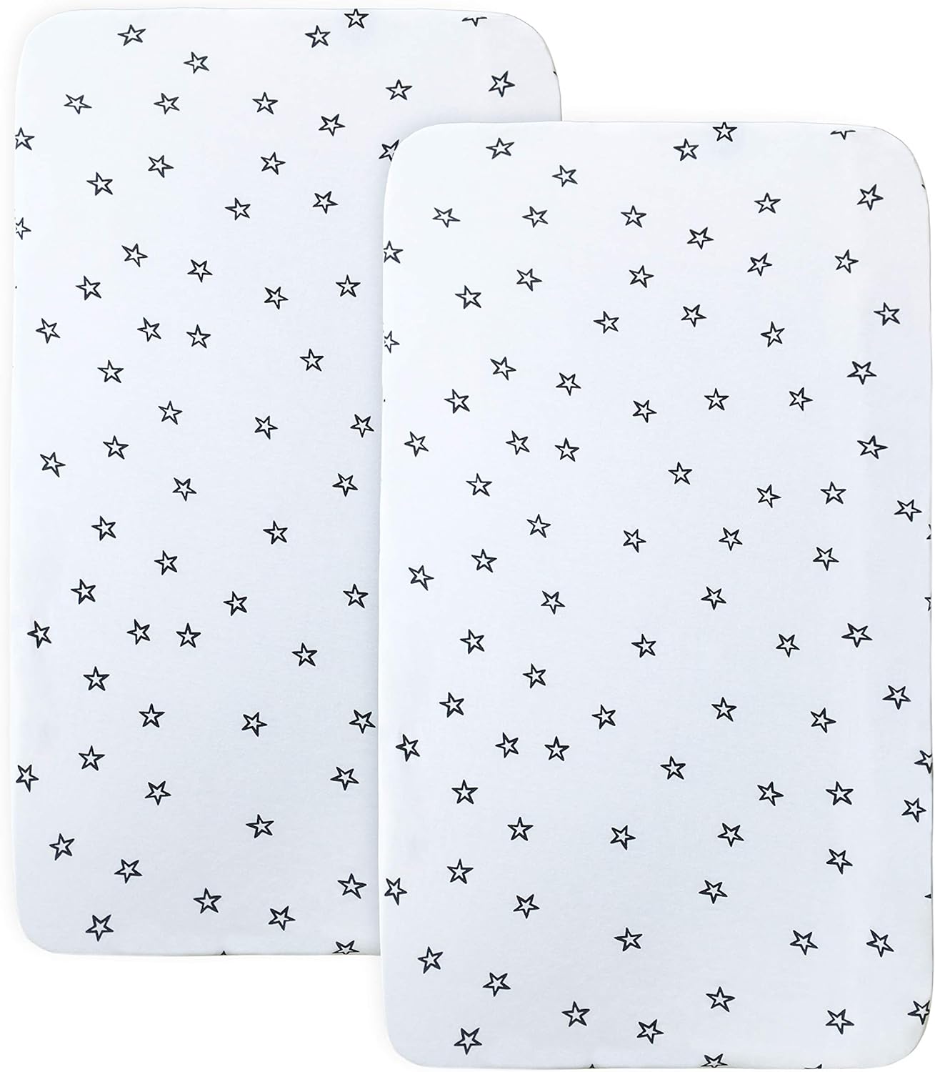 Milliard Two Pack Sheets for Bedside Bassinet