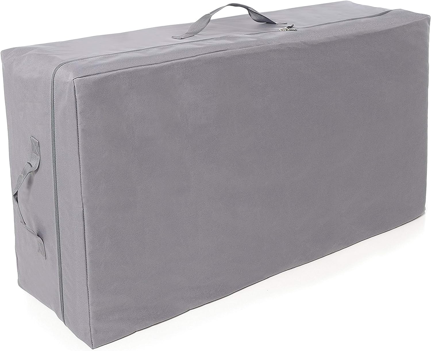 Milliard Polyester Carry Case for Tri-Fold Mattress, Fits up to 6 inch Queen (58 inches x 26 inches x 18 inches), Grey