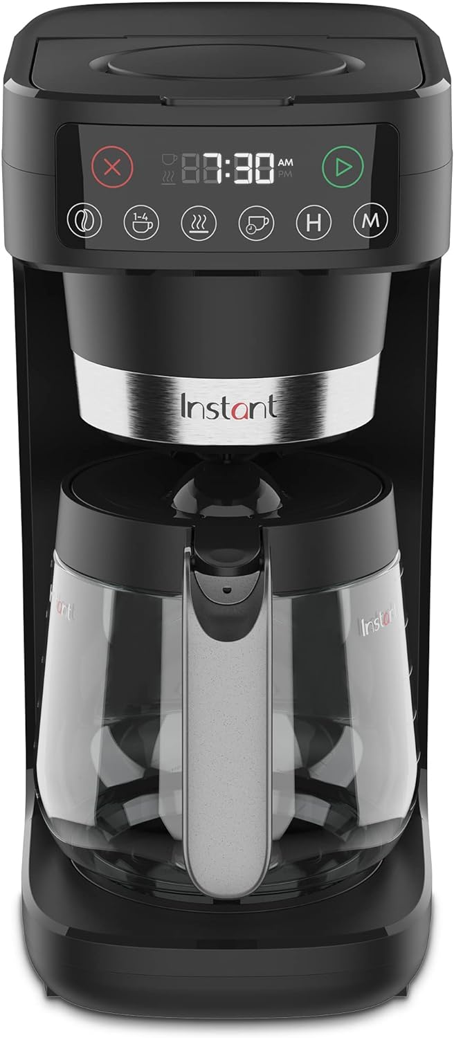 I bought this to take to my moms house. I tested it first to be sure it worked ok, and was very pleased with the functionality and quality, so much Im considering keeping it at my home and giving her my old cuisinart coffee maker instead (shes not a coffee drinker, its just for when I visit). The dimensions are a bit longer - sticks out onto the counter a fewInches more, but not a problem. I appreciate the function to adjust the brewing strength as I often just make a couple of cups. I like 