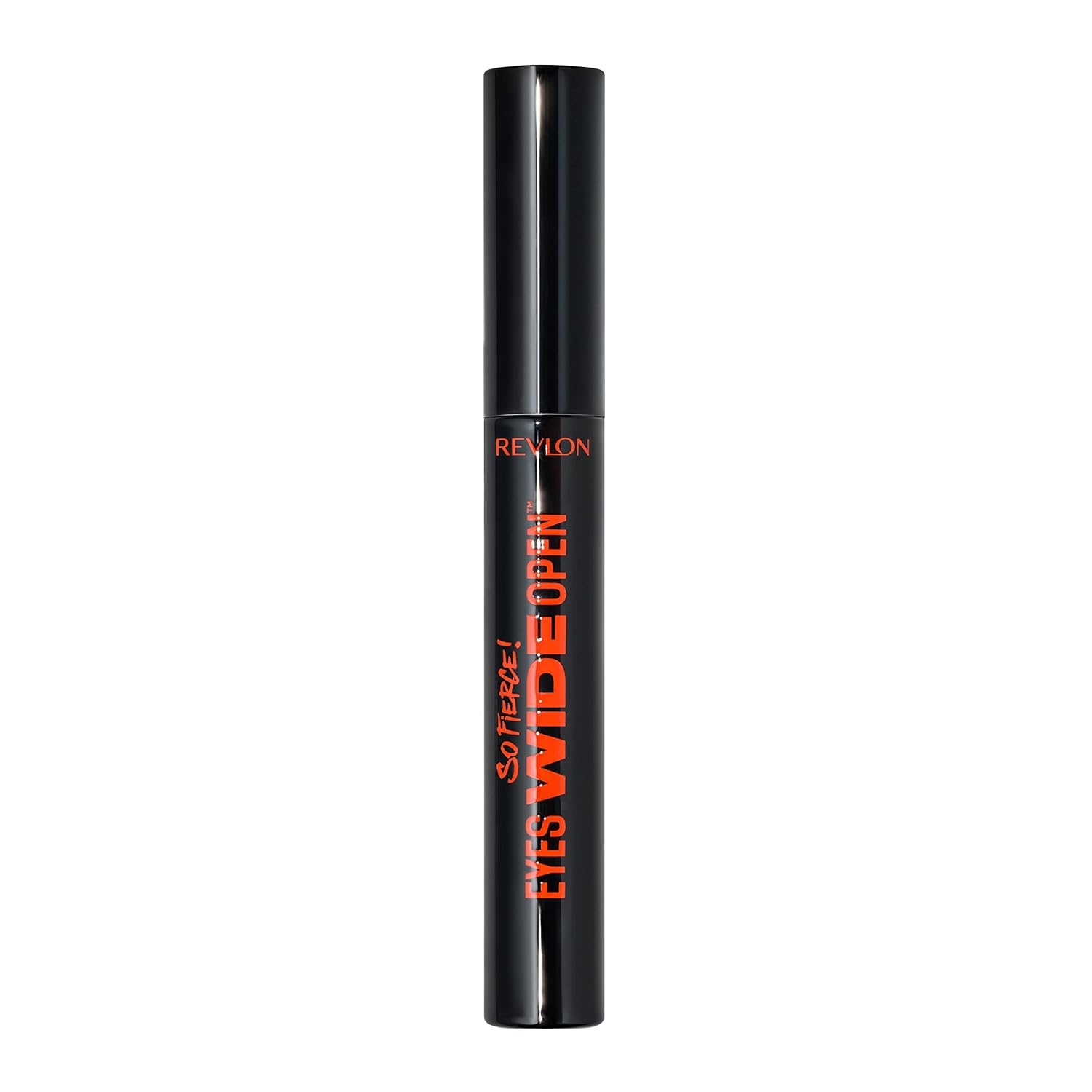 Revlon So Fierce! Eyes Wide Open Mascara with Push-up Brush, For Volumizing & High Lifting Eyelashes, Smudge-proof, Flake Resistant, 102 Black, 0.24 fl oz.