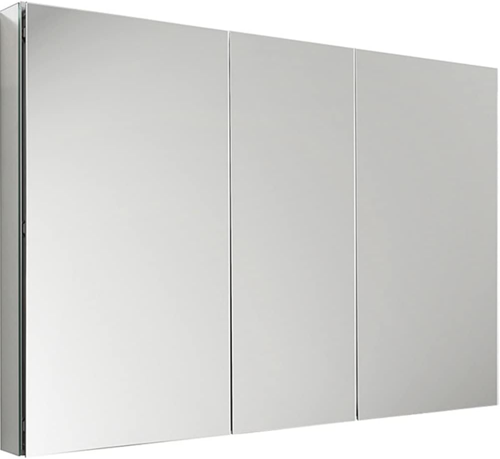Fresca 50 Wide x 36 Tall Bathroom Medicine Cabinet w/Mirrors