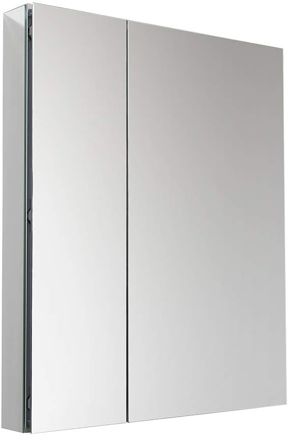 Fresca 30 Wide x 36 Tall Bathroom Medicine Cabinet w/Mirrors
