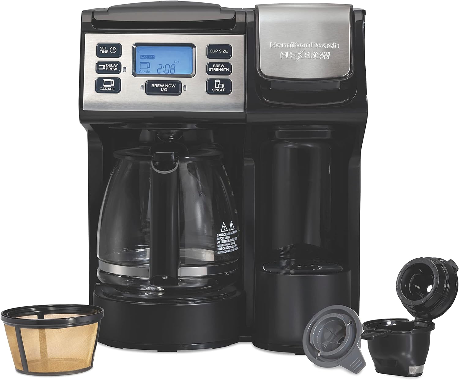 I've bought a thousand things on Amazon and left maybe 5 reviews, but I have to give this coffee maker 5 stars and sing it' praises.Yes, it' easy to use, yes it' versatile, yes it saves space, but most importantly it makes delicious coffee. I've had Keurigs, I've had Bunns, but this makes the best tasting coffee from a pod that I've ever had. Using a standard k pod on the bold setting makes a perfect tasting 12oz. cup of coffee with great flavor that can totally stand up to the half and half 