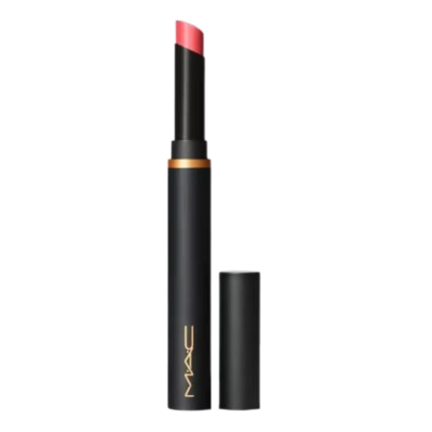 MAC Powder Kiss Velvet Blur Slim Stick Lipstick - 898 Sheer Outrage (Grapefruit Pink)