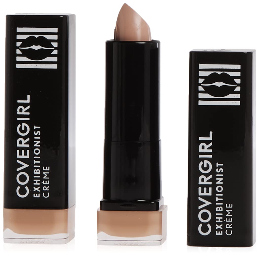 COVERGIRL Exhibitionist Lipstick Cream, Dulce de Leche 225, Lipstick Tube 0.123 OZ (3.5 g)