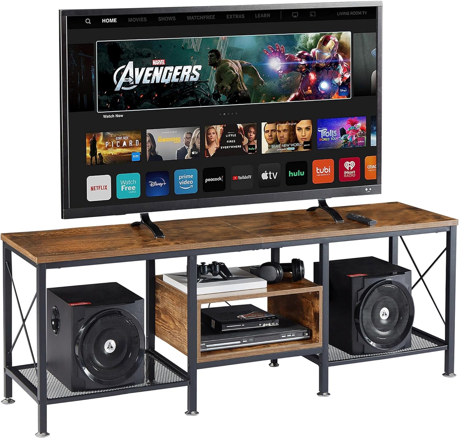 I needed a sturdy, attractive, but reasonably priced TV stand for a 75