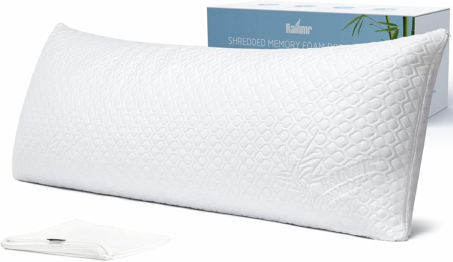 Exactly as advertised!If you are looking for a body pillow that is everything you ever dreamed of, cooling technology, soft, perfectly moldable to the body, able to be adjusted in firmness, and value for the price, you must purchase this pillow! I don't know how I ever lived without it!