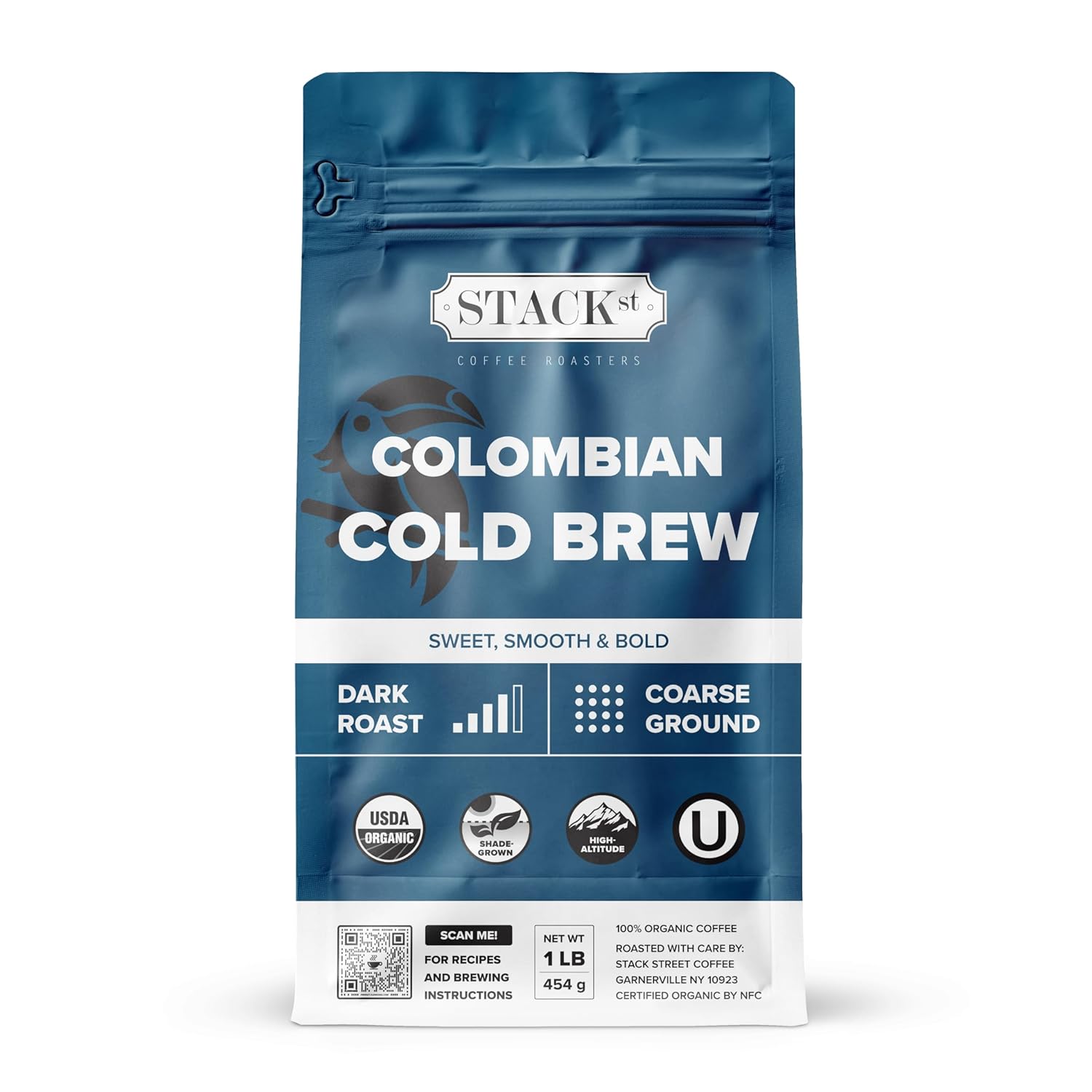 This coffee has a good flavor and makes delicious cold brew coffee. I will buy again.