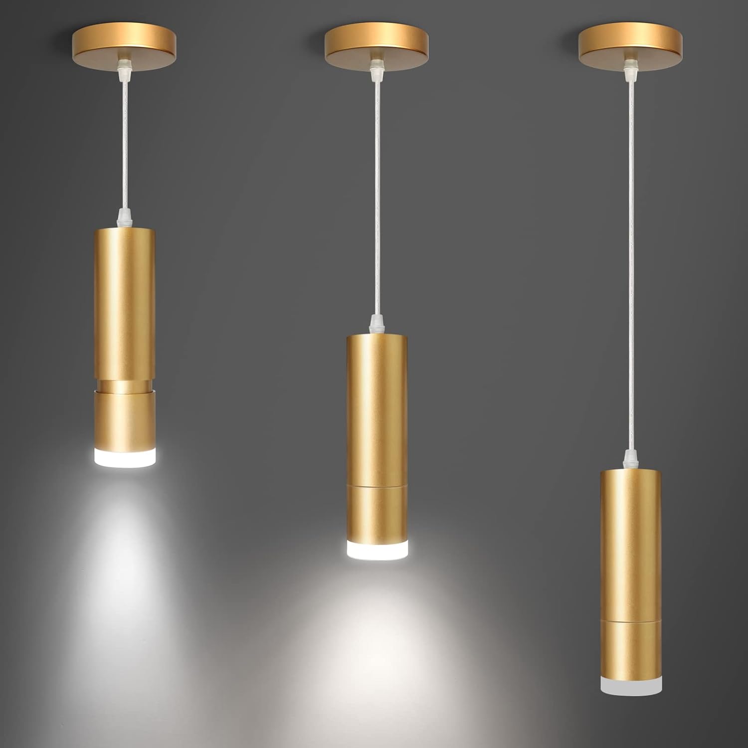 The quality of these lamps exceeded my expectations. It' absolutely stunning. Very stylish, beautiful and reasonably priced. Brings an extra surprise to the room, but doesn't seem overwhelming. Easy to install and love the light it emits. They also give a very modern and elegant look to my bathroom. I am very satisfied with this purchase