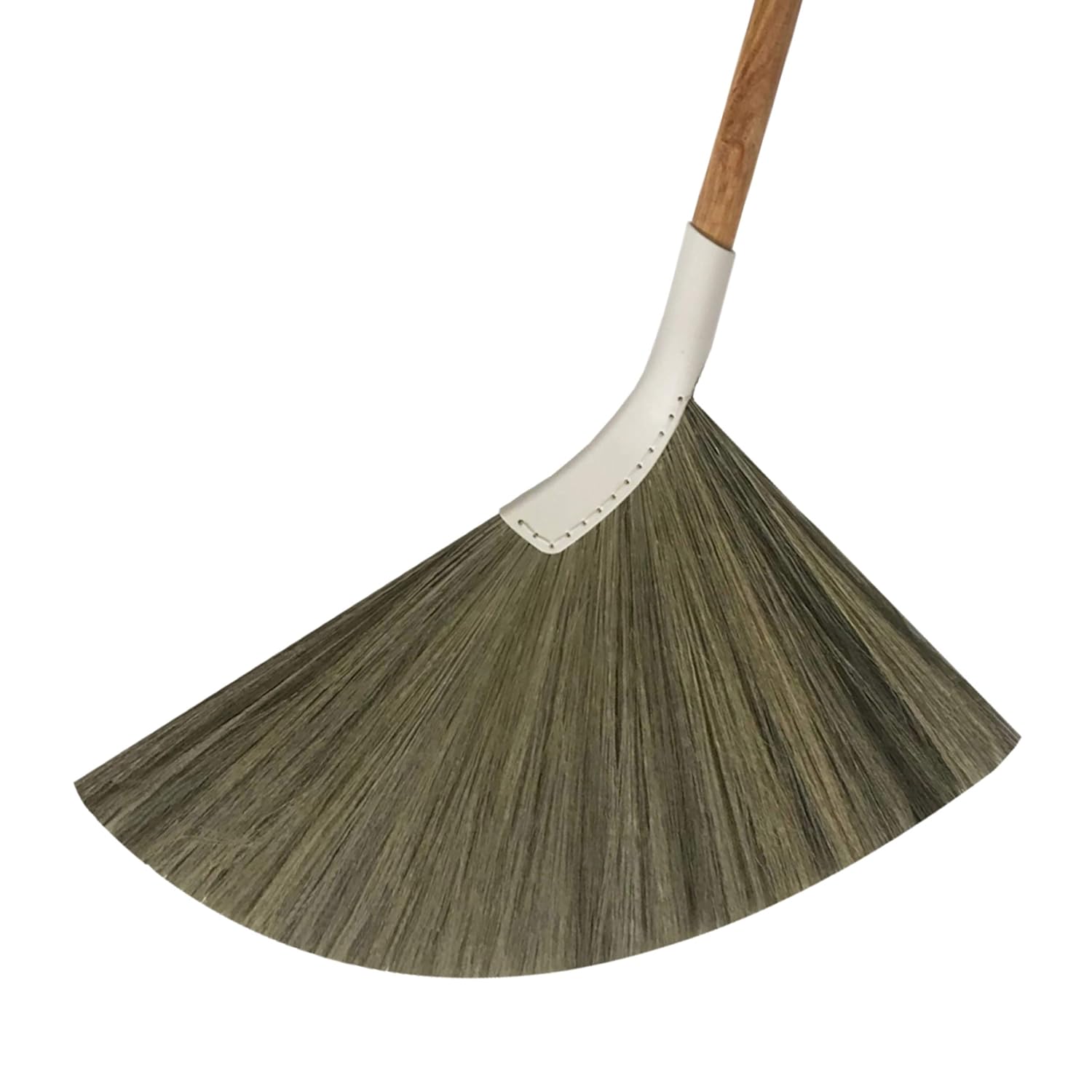 Light - Indoor Grass Broom - Long Handle Broomstick for House, Garage, Office, Lobby Room, Kitchen