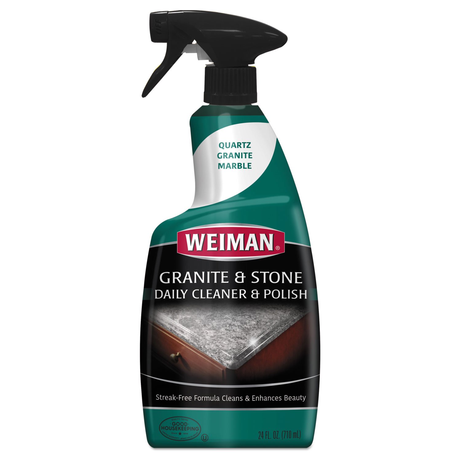 Weiman Disinfectant Granite Daily Clean & Shine, 24 Fl Oz (Pack of 1)