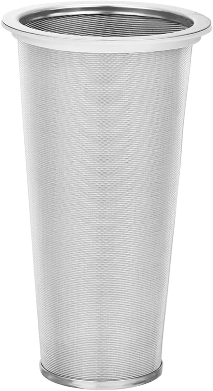 Cold Brew Coffee Filter for 32 OZ Wide Mouth Mason Jar, 304 Stainless Steel Strainer with Seal Ring for Iced Drinks, Sun Tea Infuser and Cold Brew Coffee Maker