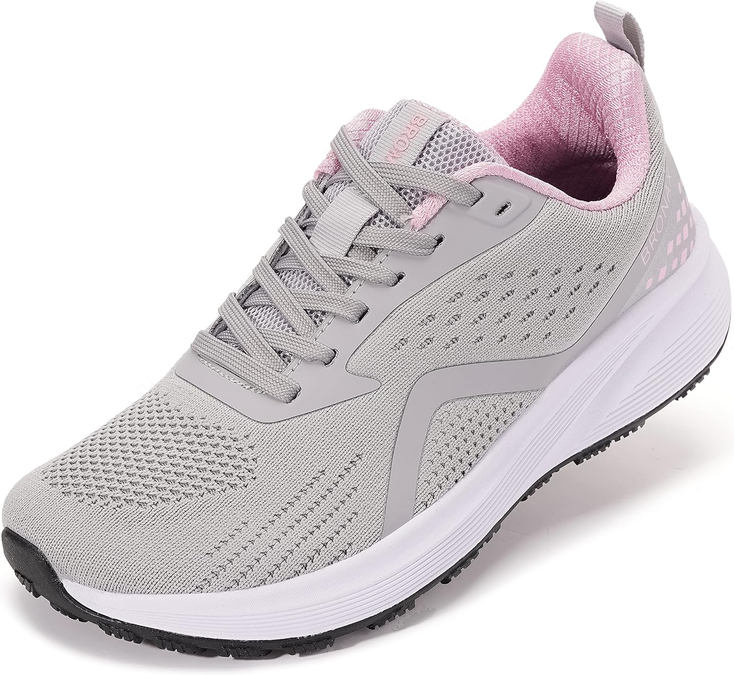 BRONAX Women' Wide Toe Box Road Running Shoes | Wide Athletic Tennis Sneakers with Rubber Outsole