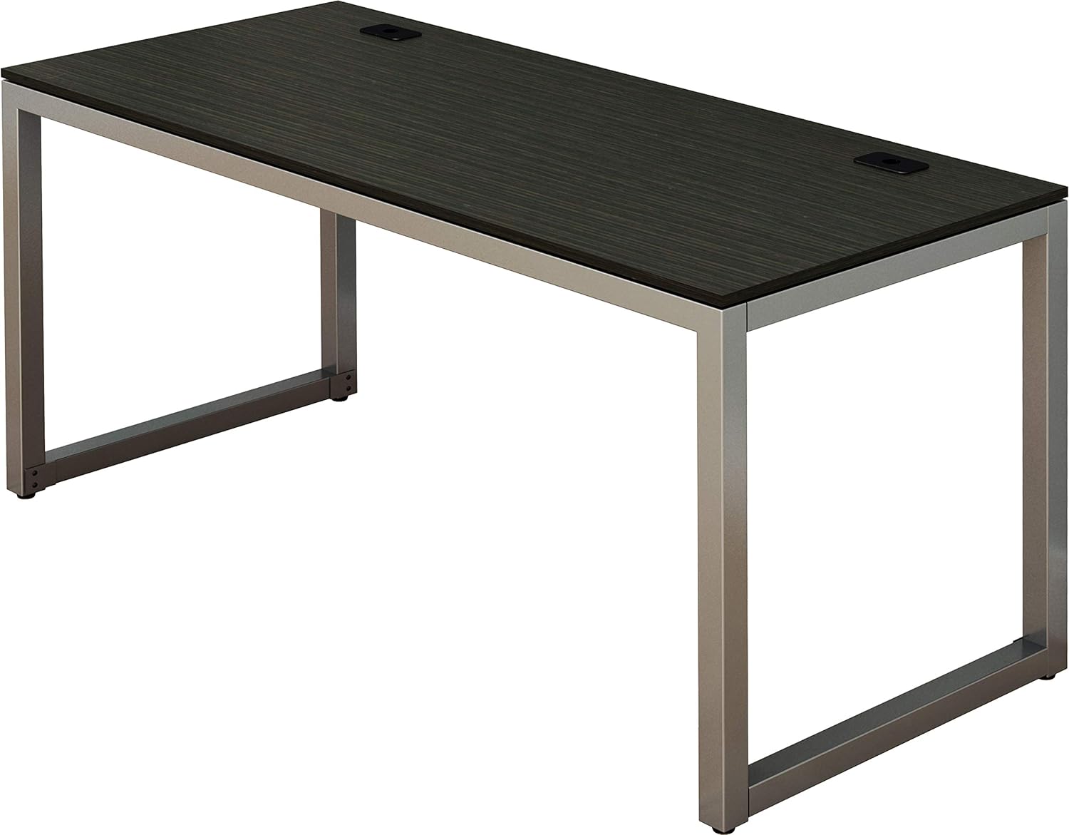 SHW Home Office 55-Inch Large Computer Desk, Espresso