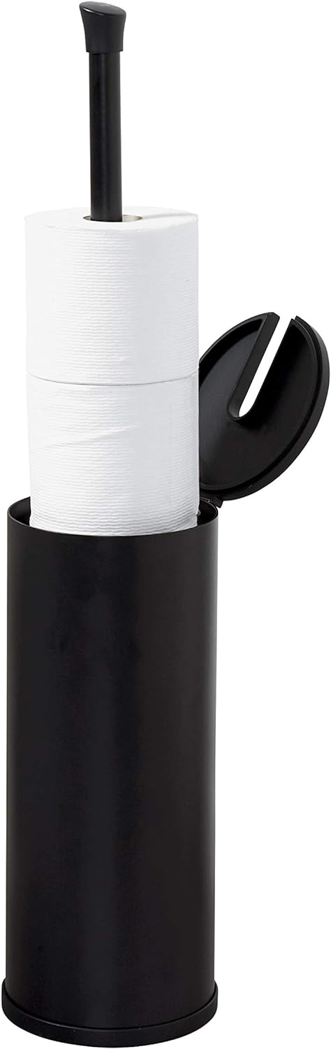 I ordered one of these and ended up buying a second because i love the look of it. all the other ones i looked at were plasticy and cheap looking so i very much think this is clean and easy to use. I also like the handle that lifts up all the rolls - makes it easy to get when you are out!