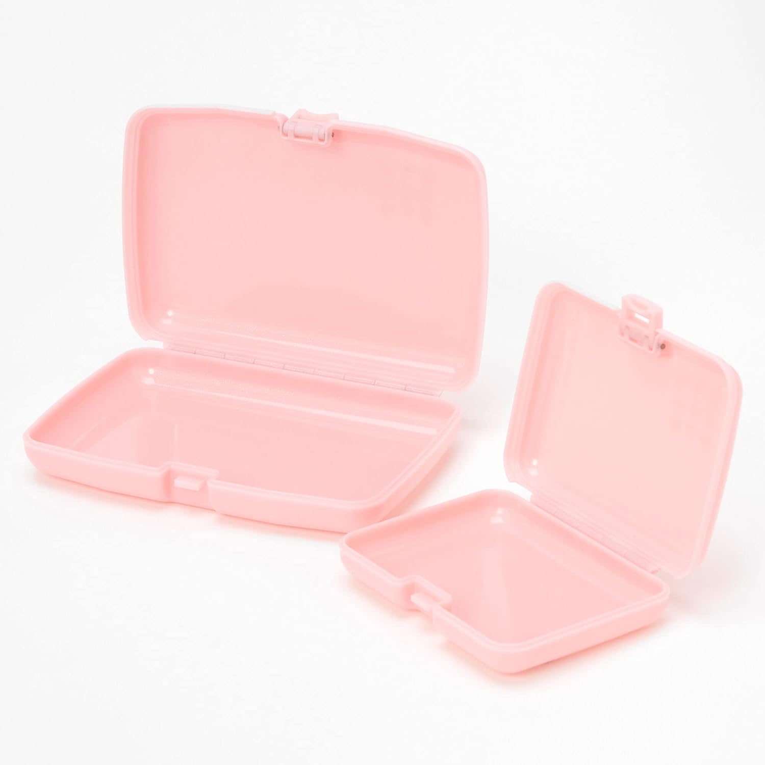 These big beautiful cases are back for our kids and I'm psyched. They're just as useful as I remember from the 90s: tackleboxes for make up, jewelry, stationery or whatever. Nice size for all sorts of items and great coloring in person. Very giftable.