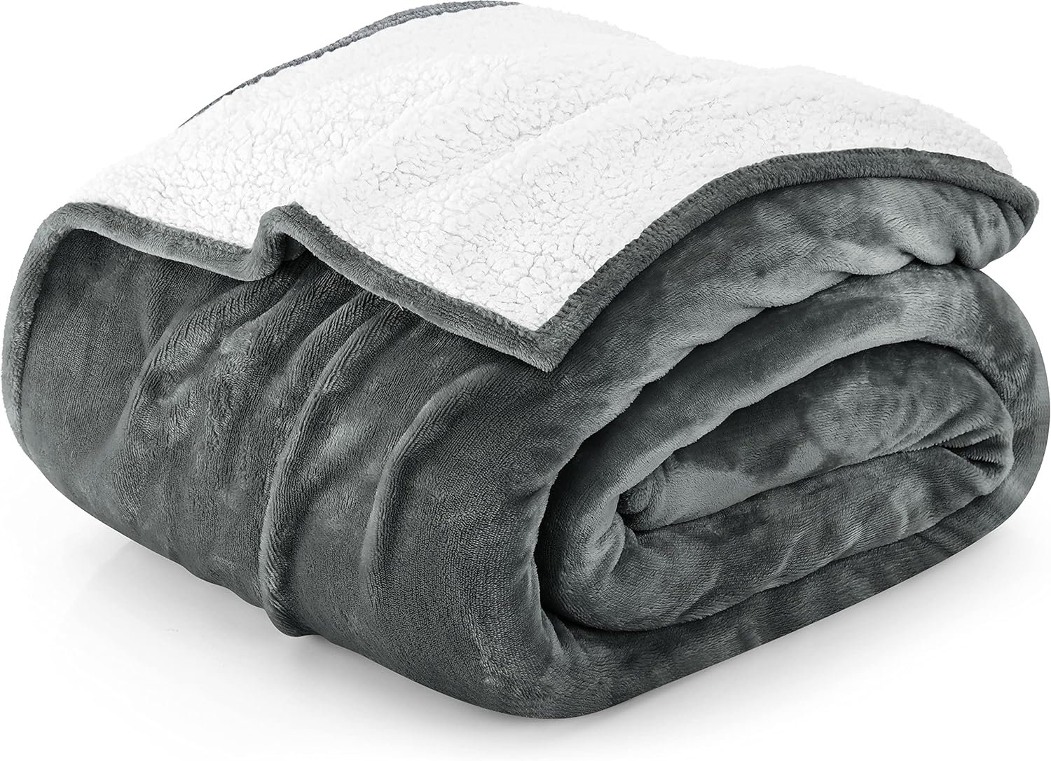 This blanket has exceptional plush softness and comfort. It' a lightweight blanket that has the warmth of a heavy weight blanket (480 GMS!!!). This is a fantastic blanket all by itself. It is reversible, luxurious, and extra warm. The Utopia queen size blanket 90