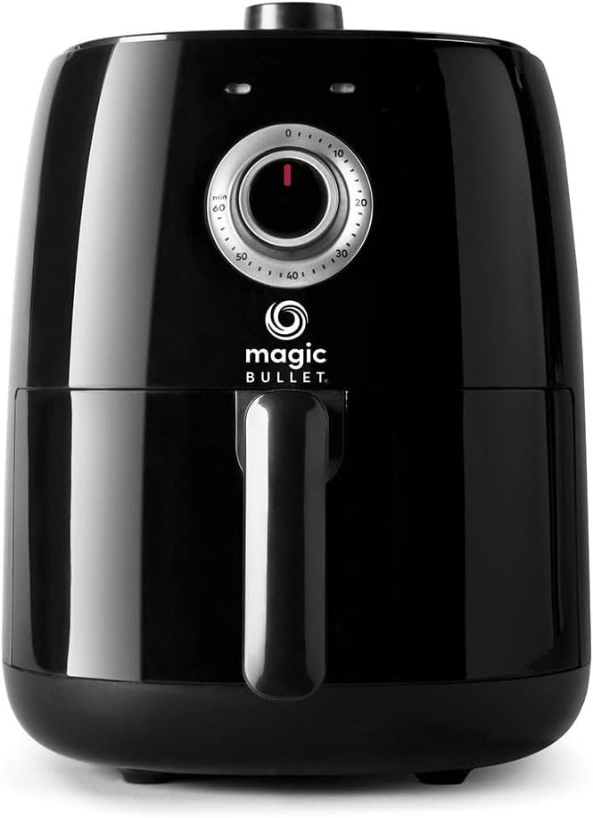 Magic Bullet MBA50100 Air Fryer, Black, 2.5 Quarts