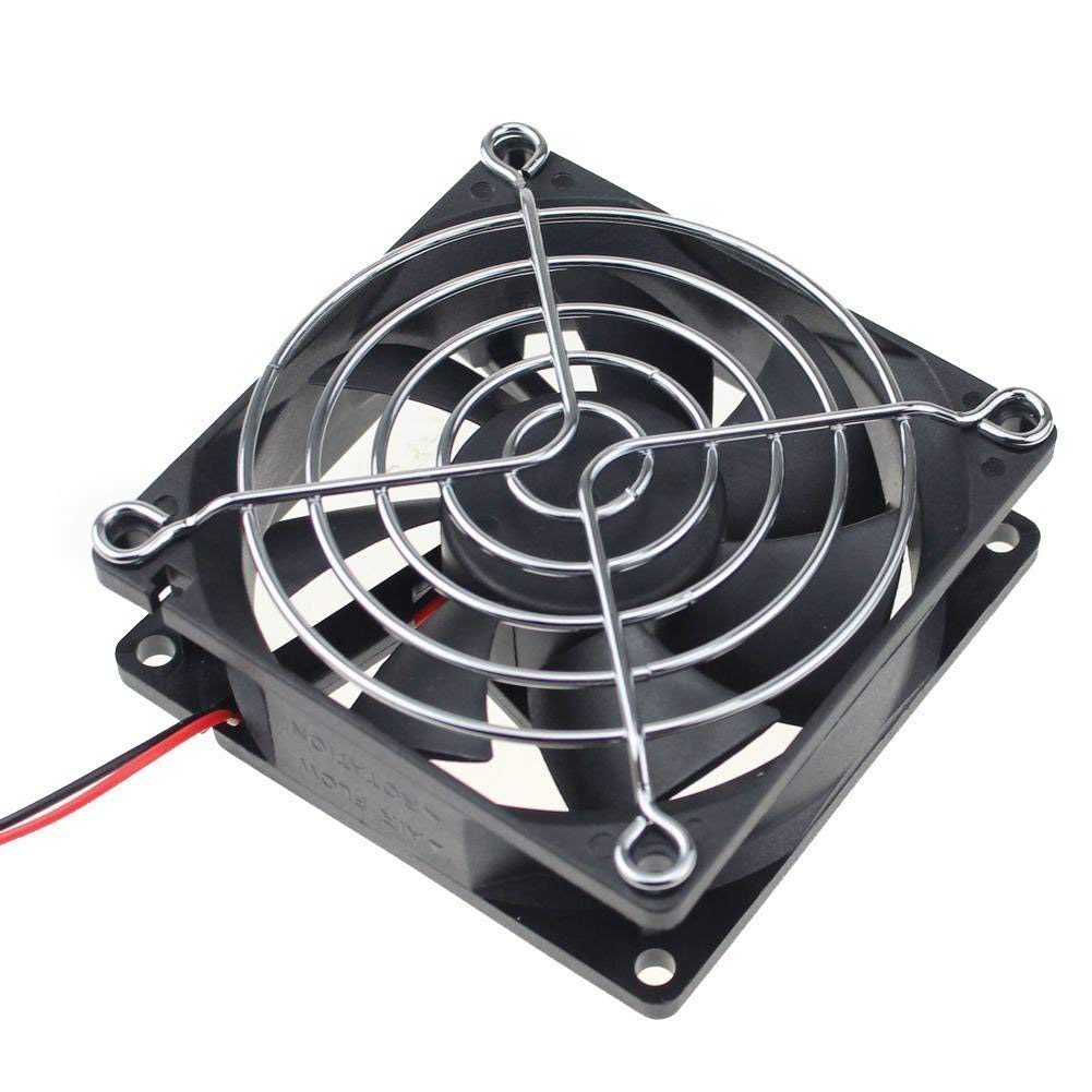 GDSTIME 80mm x 80mm x 25mm 12V Brushless DC Cooling Fan compatible with Desktop