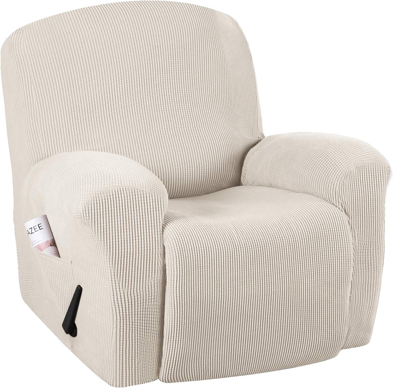 I was pleasantly surprised by how well this was made. Easy to put on. I have a Lazy Boy recliner that I wanted to protect against dirt and daily use. This is perfect! It only took me about 10 minutes to put it on and it looks great!I highly recommend this product to anyone who is looking for a great slipcover that actually works well! 5 stars all around!