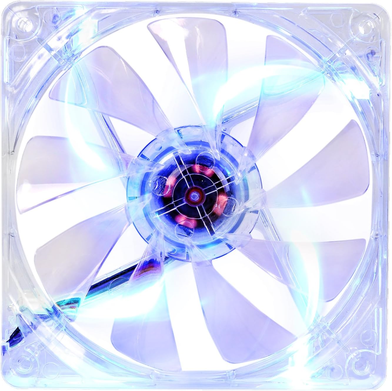 Thermaltake 120mm Pure 12 Series Blue LED Quiet High Airflow Case Fan CL-F012-PL12BU-A