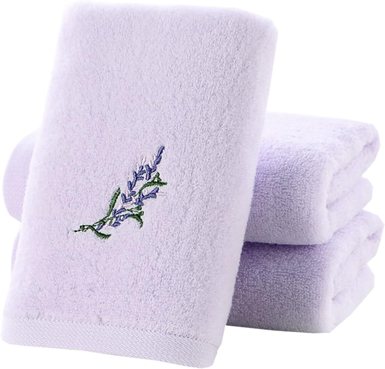 These towels are surprisingly thick. The design is well-embroidered. The size is a bit longer and skinnier than normal, but these towels do the job. I am used to using pretty cheap and thin hand towels, and these feel like an upgrade.