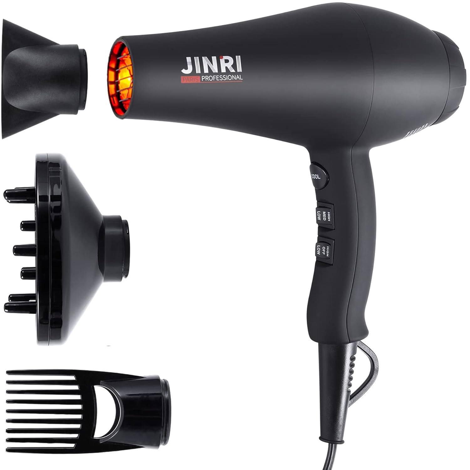 I normally don't use a hair dryer, but recently changed my hair products and style and needed a dryer with a good diffuser. My old dryer was probably 10-12 years old, so I really did the research. So glad I chose this one because it really works for my heavy, wavy, shoulder length hair that is growing out. The heat is great and the fan speeds are excellent. The diffuser is larger than most and perfect for my waves with girly girl poducts. Haven't traveled with it yet, but plan to soon. This hair