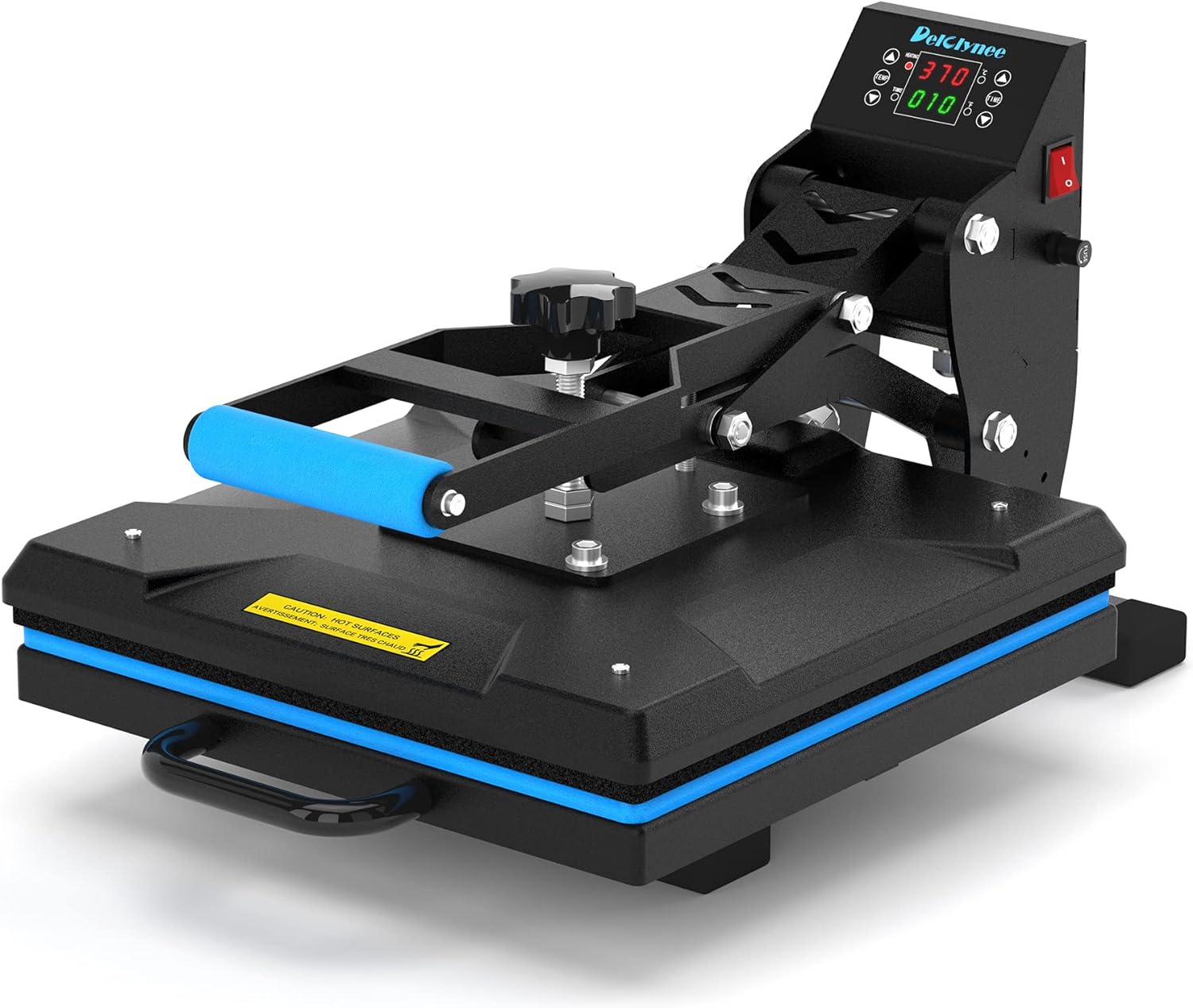 This is a great little heat press, far exceeds expectations. - My last heat press was a $2,500 Stahls Hotronix Fusion IQ 16x20. I loved it, but I'm going through a divorce and dividing property hasn't been settled yet. I needed a good heat press for cheap, and I came across this little guy. I didn't expect much, but figured it might get me by until I could either get my Stahls back or afford a better one. I've only owned it about a month, but have pressed maybe 50 garments with it. Each garment 