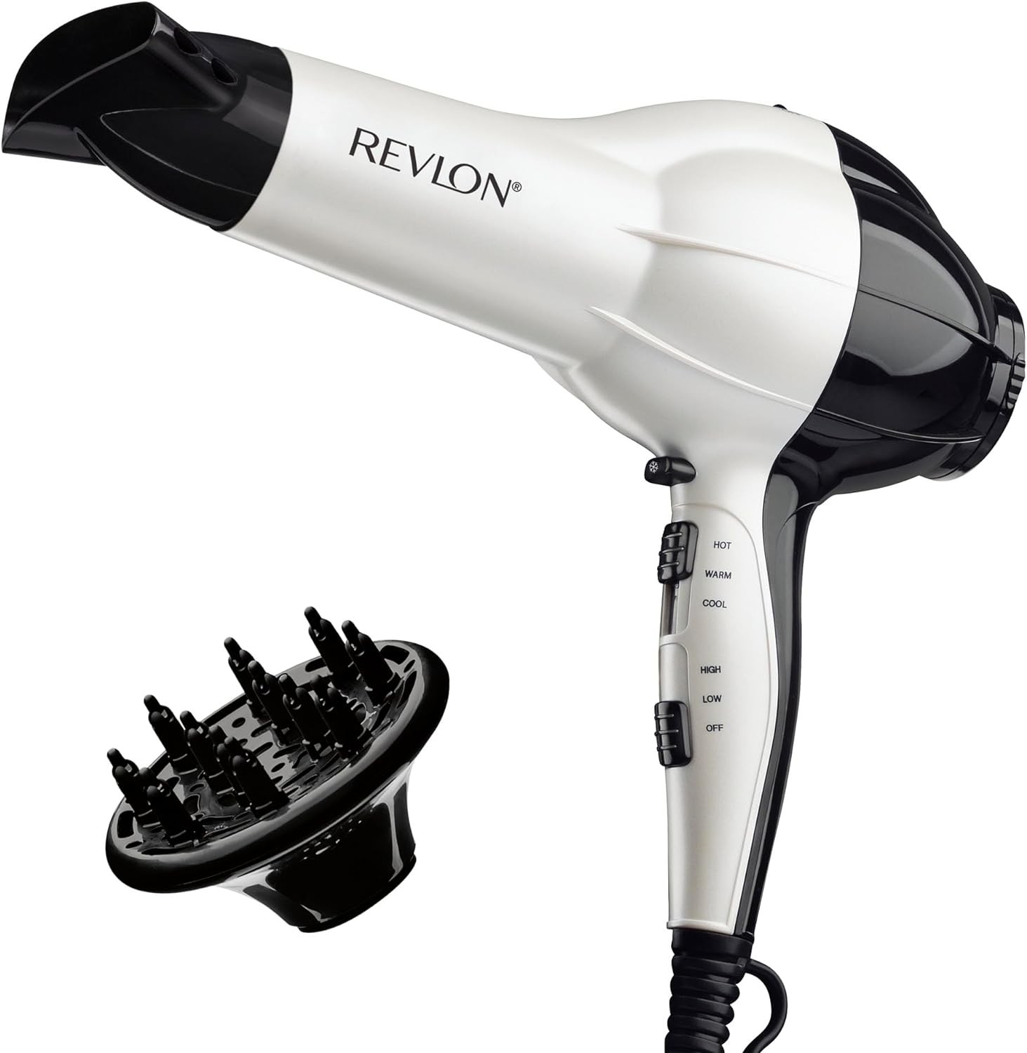 Revlon Shine Booster Hair Dryer | 1875W Smooth Blowout and Maximum Volume