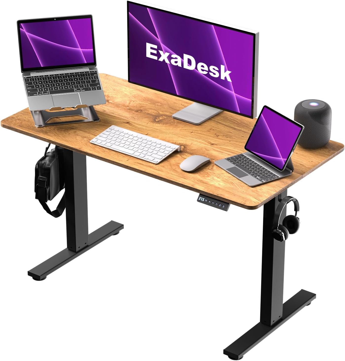 This desk is really useful for my lower back pain. My back has some problems due to the long time sitting. Doctor lets me sit less and switch postures. this standing desk helps me to sit, stand, and kneel. This desk can remember 3 height levels, perfect for me. I chose the biggest size for multiple monitors. So far so good, highly recommend for back-pain people.