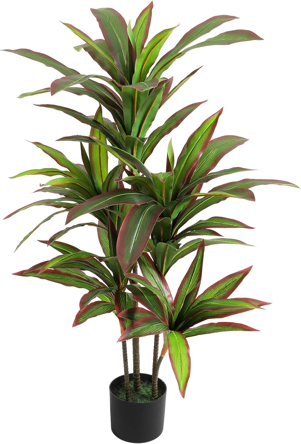 This is a very well-made silk plant and very life-like too! It is effortless to shape the leaves, and it completes the look. I give you an A rating all around for this product.