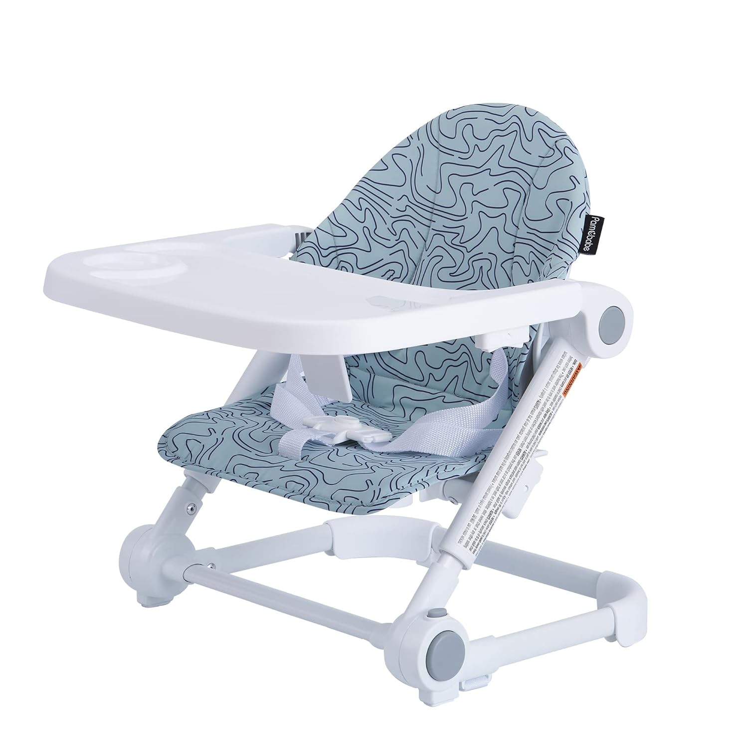 I dont have the space in my apartment for a proper high chair and this folds up so nicely and doesnt get in the way. Its very adjustable, lightweight, and easy to clean. We are on the go a lot as well visit grandparents and its the perfect size to take on the go as well. Feels very sturdy even for my 25lb 6 month old