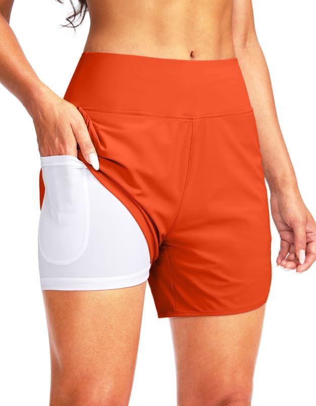 I wanted something I could walk around in and still fet wet for my Caribbean vacation. These shorts were perfect. They fit as expected. I am 55 and 200.