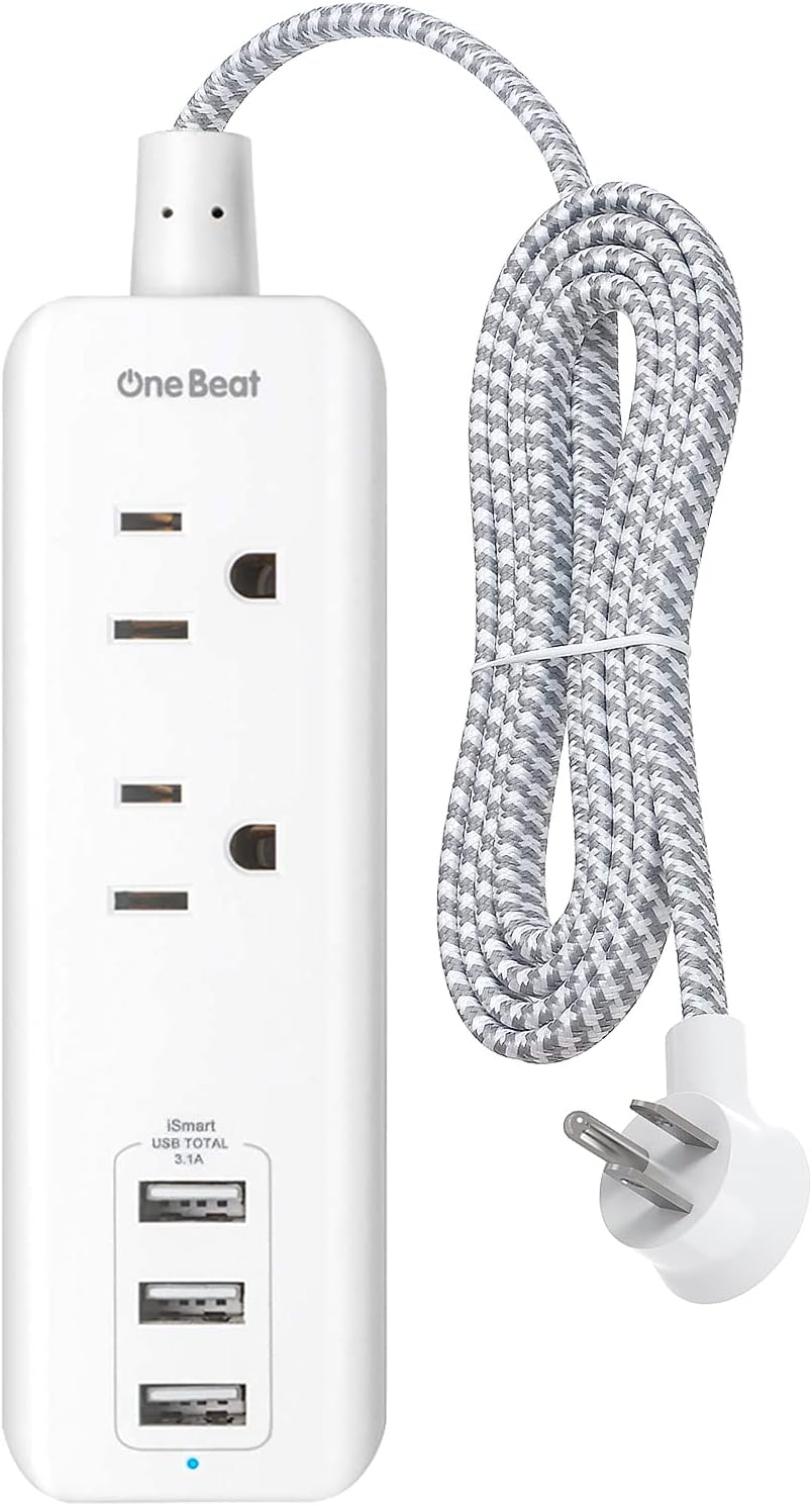 I ordered three of these, one to take when I travel and two for the house. I would have liked the cord to be a little longer, but it works well enough for my purposes. I love that the cord is flat and pliable, not stiff and difficult to bend like a lot of power strip cords are. The main reason I purchased this type of power strip was so I wouldn't need the power block for cell phone, etc. I can just plug in with USB. The one thing I really hate is that the plugs are attached to the cords at an a