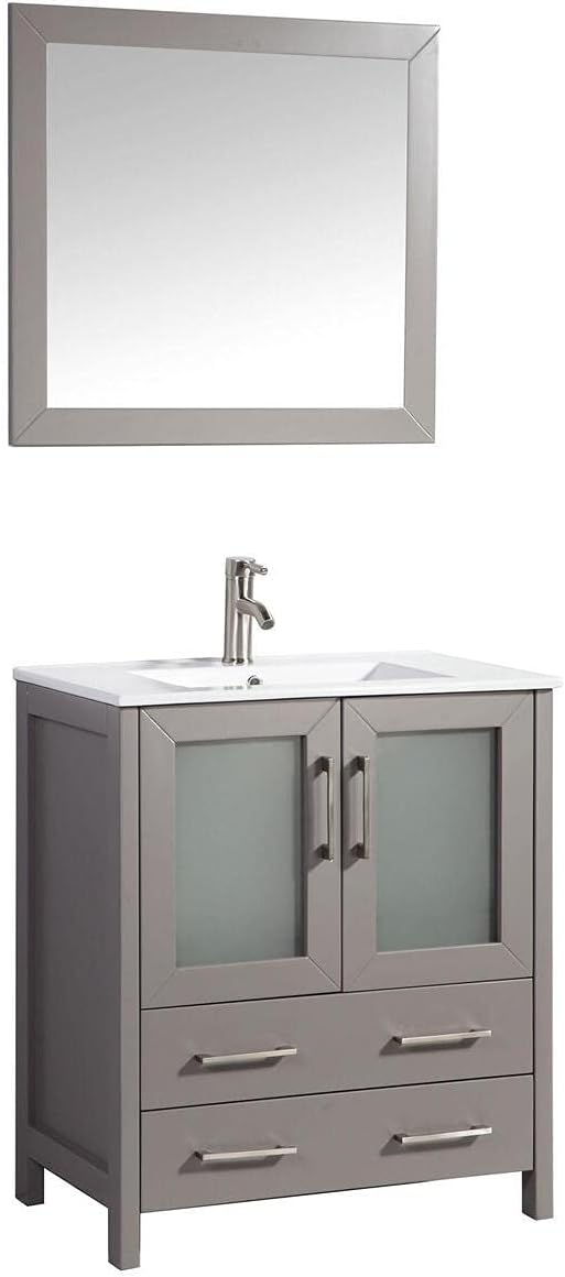 This vanity has personality! And quality construction, good hinges & other components. Lots of storage, too! I would buy it again in a heartbeat. I love the look & character that it brings to our guest bathroom!