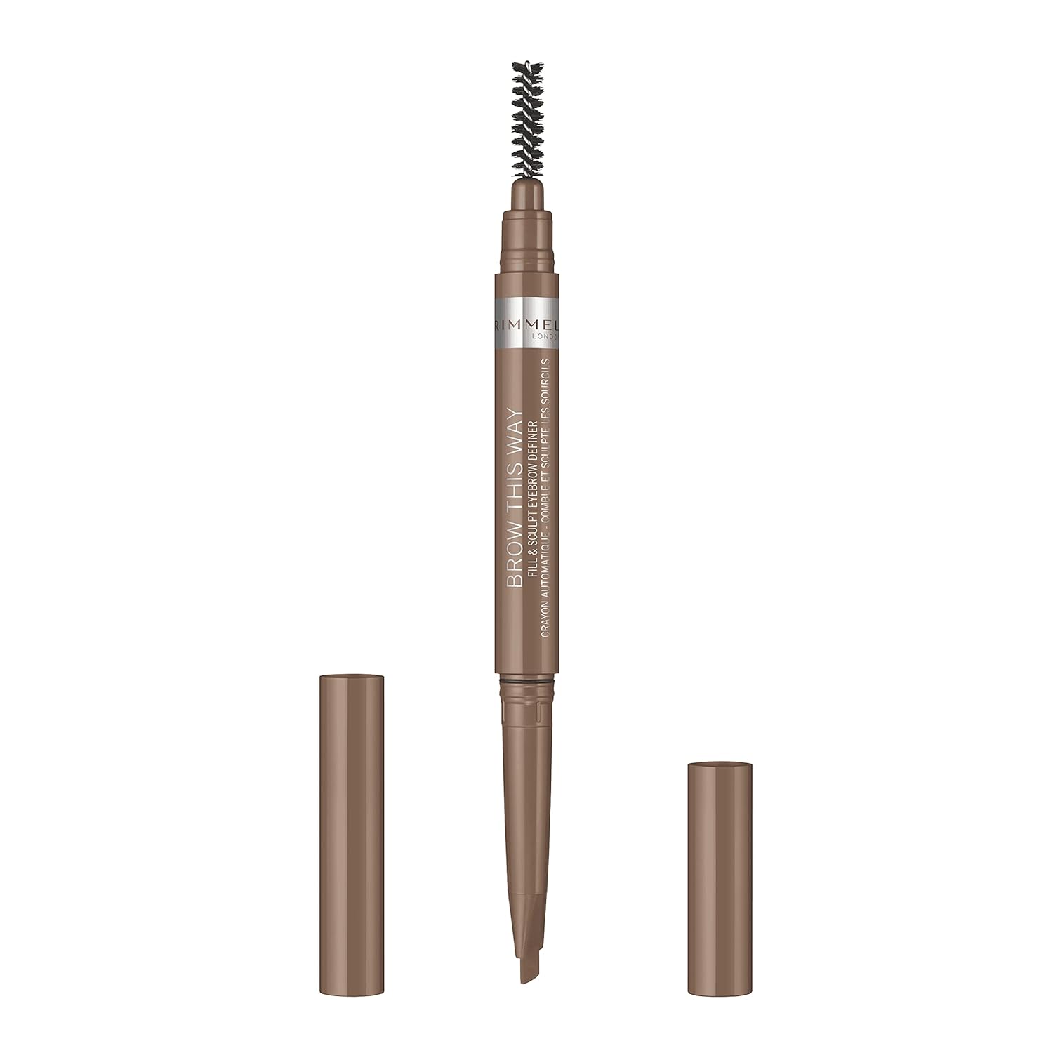 Rimmel Brow This Way Fill & Sculpt Eyebrow Definer, Blonde, 0.39x5.63x0.39 Inch (Pack of 1)