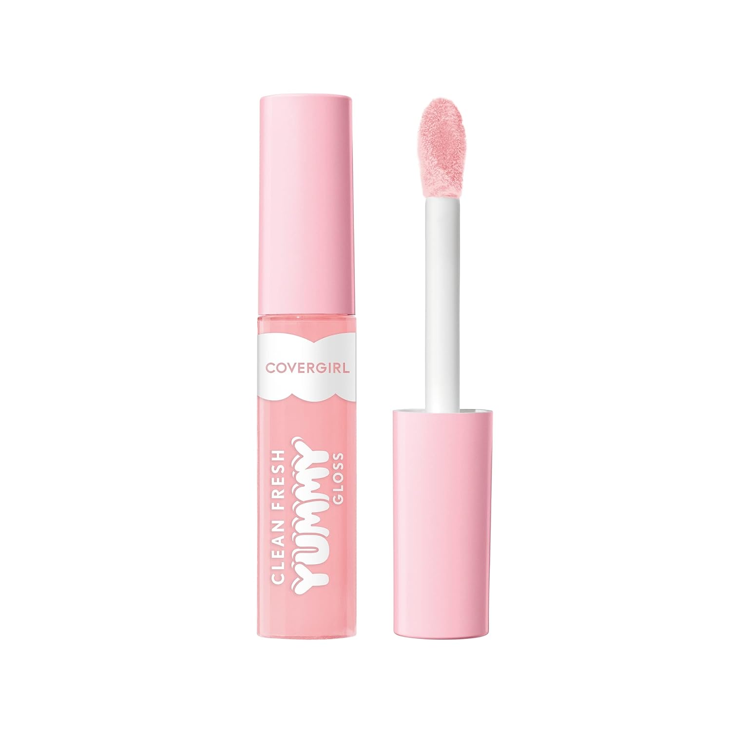 COVERGIRL Clean Fresh Yummy Gloss  Lip Gloss, Sheer, Natural Scents, Vegan Formula - Coconuts About You