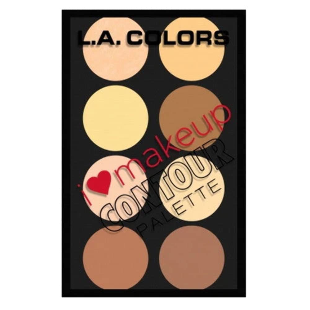 L. A. COLORS I Heart Makeup Contour Palette - Light To Medium