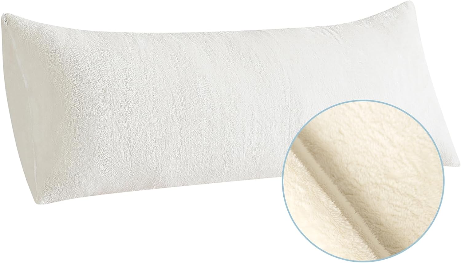 This is a great body pillow, mostly for its size and softness. Its long enough to keep between your knees to keep alignment for your body, but also keeps your arms from falling asleep. I have used other body pillows that were so bulky they were hard to arrange or roll over, but this was the perfect thickness and soft that you can still maneuver around. Good quality and value for the price!