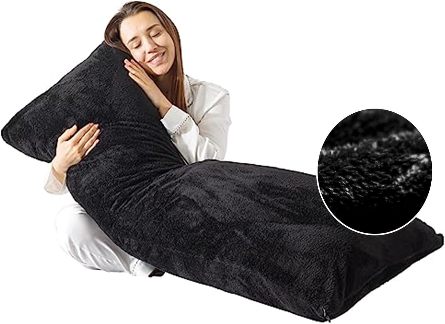 This is a great body pillow, mostly for its size and softness. Its long enough to keep between your knees to keep alignment for your body, but also keeps your arms from falling asleep. I have used other body pillows that were so bulky they were hard to arrange or roll over, but this was the perfect thickness and soft that you can still maneuver around. Good quality and value for the price!