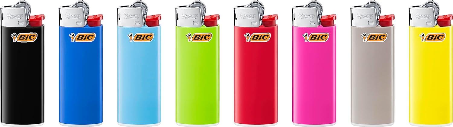 What can I say, they are Bic mini pocket lighters. My second purchase, great assortment of colors, economical to purchase in this 8 pack and nice to always have extras on hand, all have worked, no problems, good reliable lighters.
