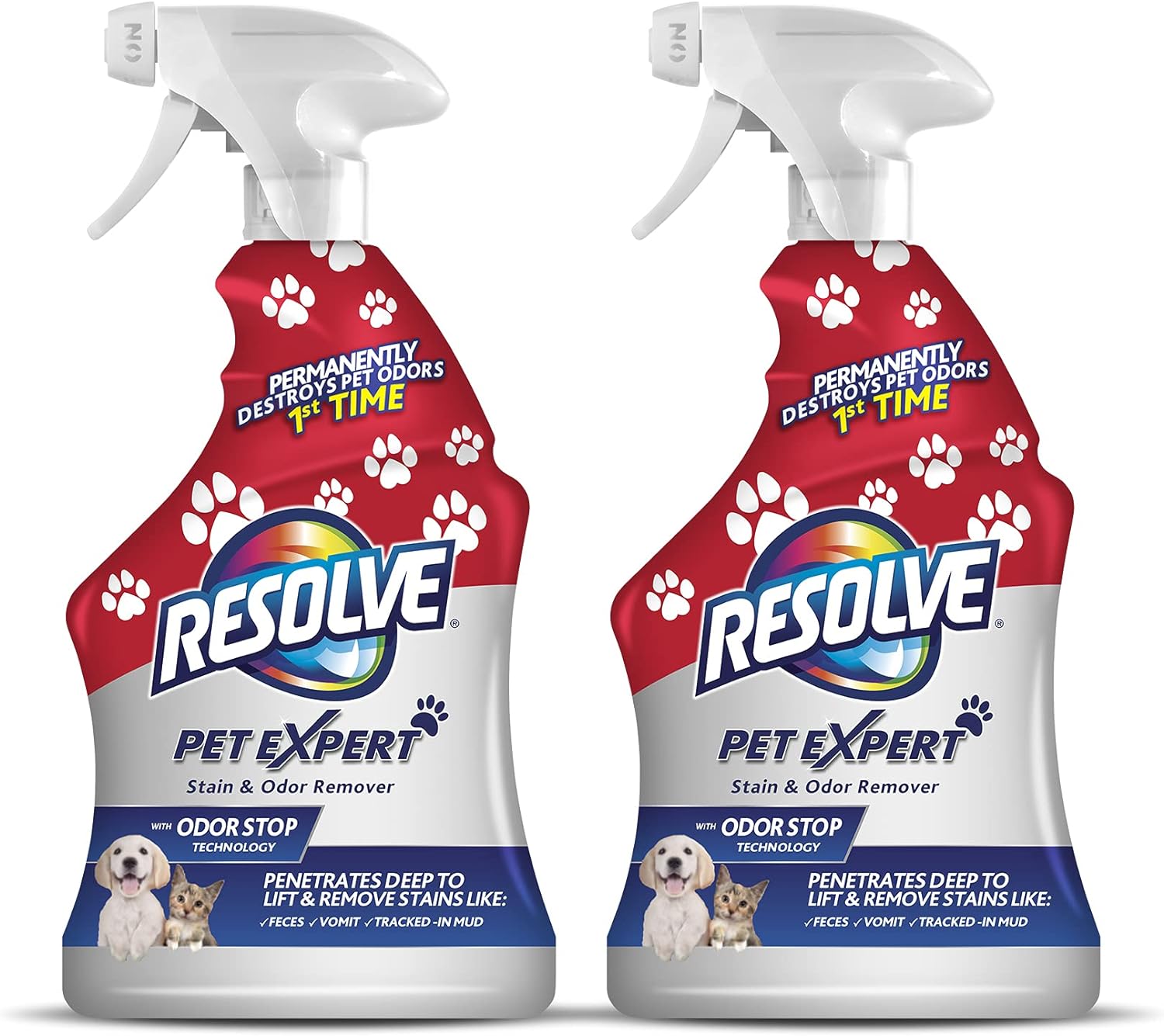 RESOLVE FOR PET MESSES & ODORS