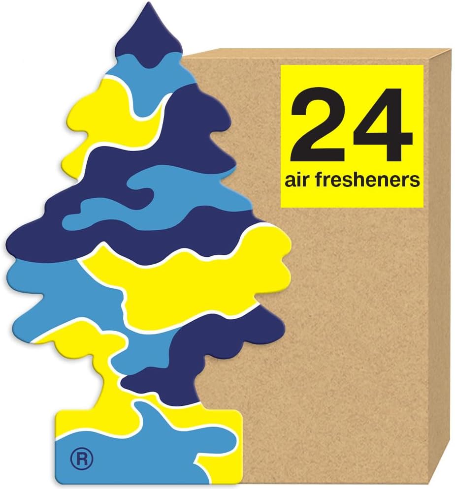 LITTLE TREES Air Fresheners Car Air Freshener. Hanging Tree Provides Long Lasting Scent for Auto or Home. Pia Colada, 24 Air Fresheners