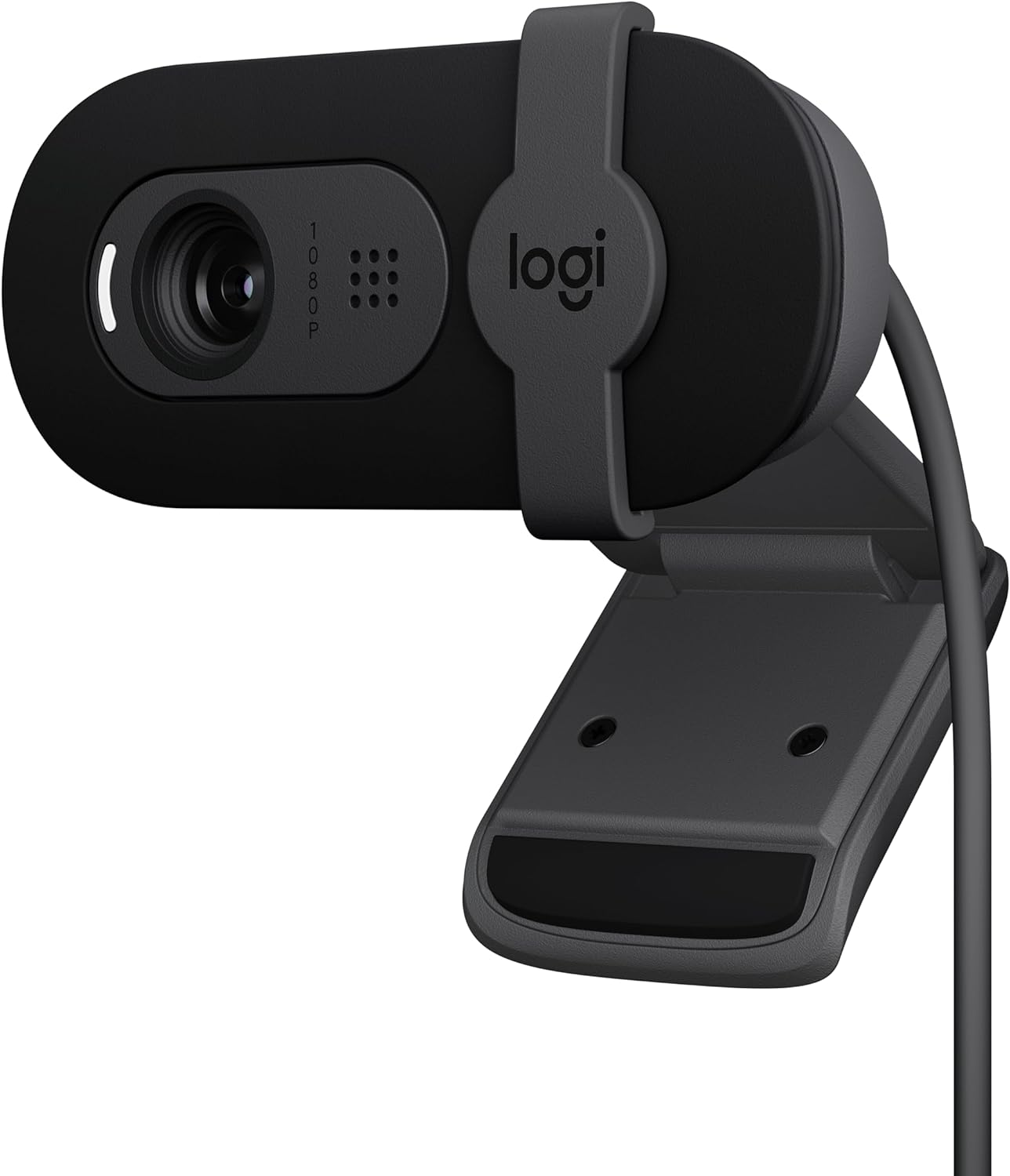 Logitech Brio 101 Full HD 1080p Webcam Made for Meetings and Works for Streaming  Auto-Light Balance, Built-in Mic, Privacy Shutter, USB-A, for Microsoft Teams, Google Meet, Zoom, and More - Black