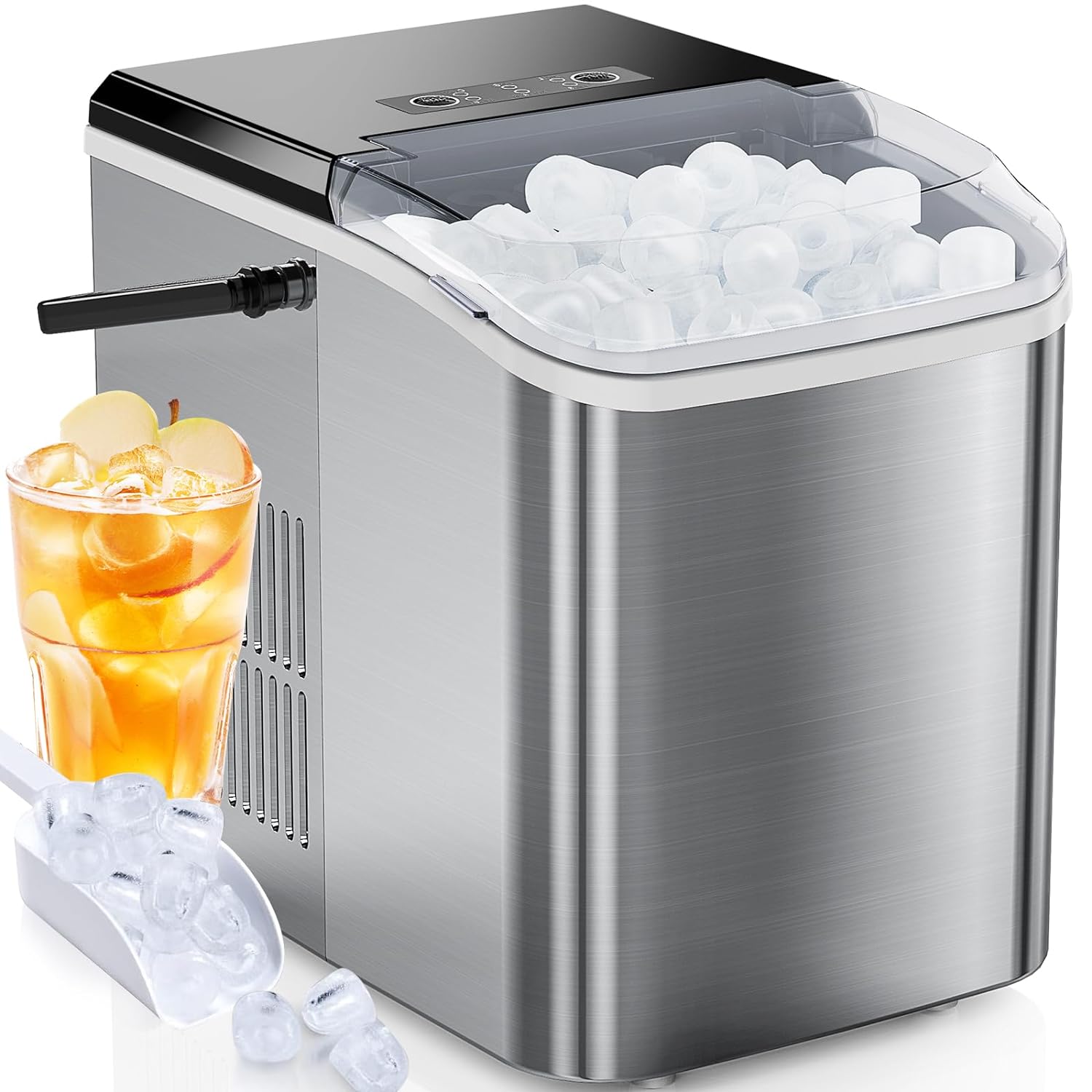 I use it a lot! It' affordable and of high quality. Ice cubes soften when water is added so you won't hurt your teeth when chewing them!