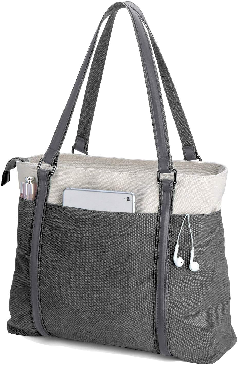 I love this bag! I looked at a lot of totes before choosing this one and im glad i did. I have mobility issues and sometimes need to take items to my mom in her assisted living facility. This bag works great. It is roomy and very sturdy and look great. I definitely recommend it.