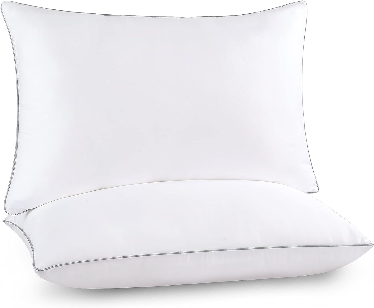 I recently purchased the Bed Pillows for Sleeping Queen Size 2 Pack Cooling Pillow Set of 2, and I couldn't be happier with my purchase! These pillows not only come at a great cost but also provide exceptional comfort.First and foremost, the cost of this pillow set is truly a steal. I was pleasantly surprised by the affordability without compromising on quality. It' a fantastic value for getting two pillows in one package, perfect for upgrading both sides of the bed or having a spare pillow for