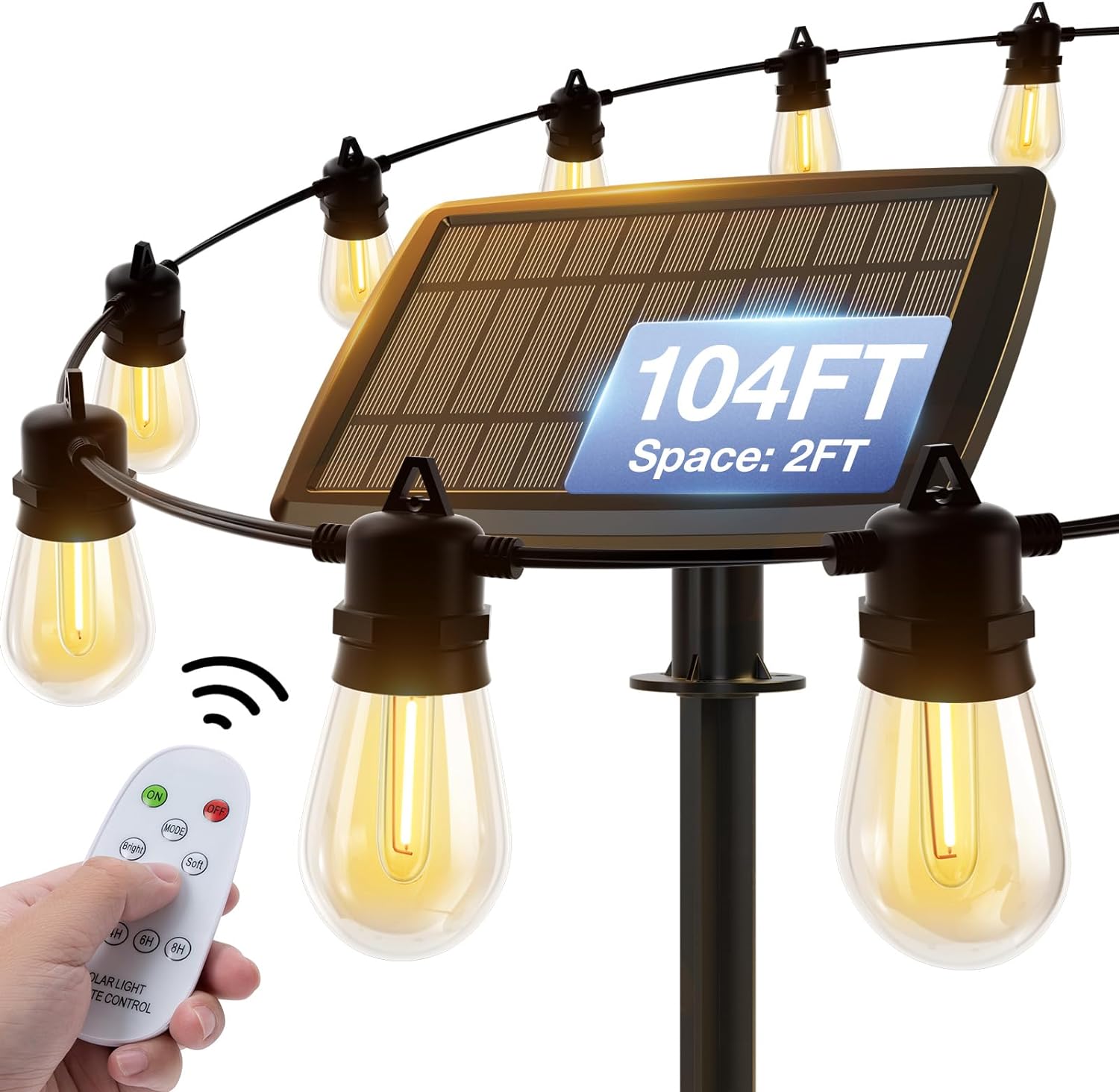 I keep my backyard light up at night with these. Solar charging is the best part, it charges all day and is on all night plus looks cool at night so definitely a 5 star product.